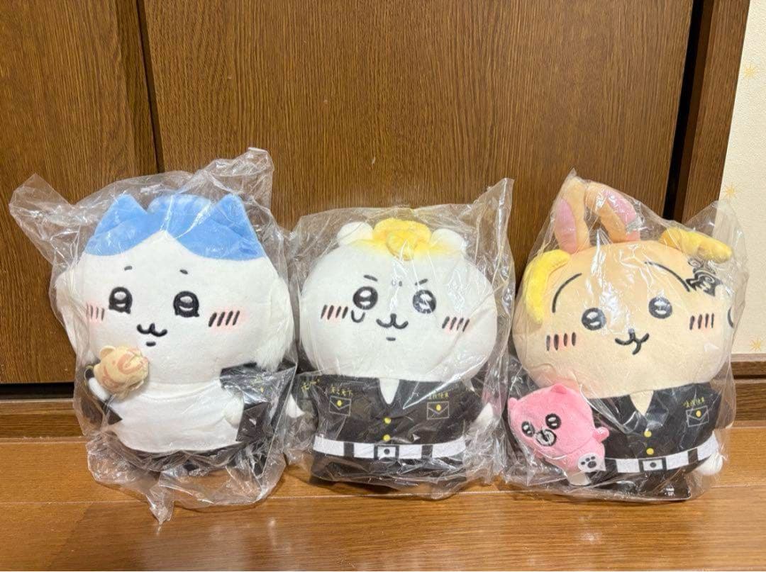 ちいリベ　血威華我　ぬいぐるみ　ちいかわ　東京リベンジャーズ　タグ付き