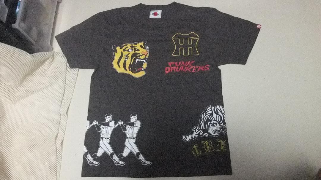 punkdrunkers XXL 阪神タイガース 未使用 Tシャツ 記念 優勝
