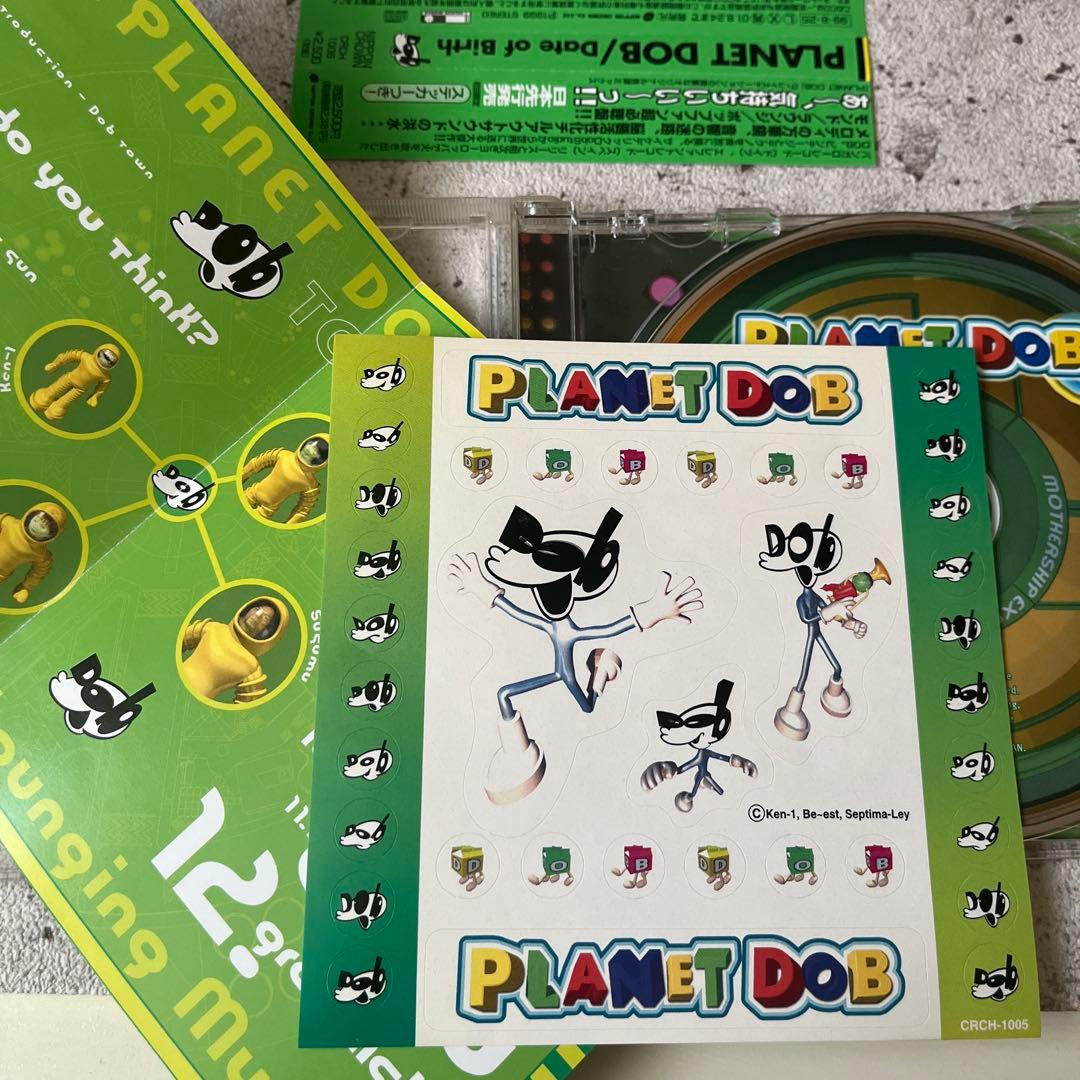 t*n様 デイト・オブ・バース/PLANET DOB ステッカー付き　CD