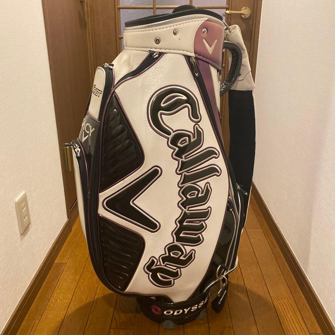 キャロウェイ　キャディバッグ　ツアー仕様　オデッセイダブルネーム