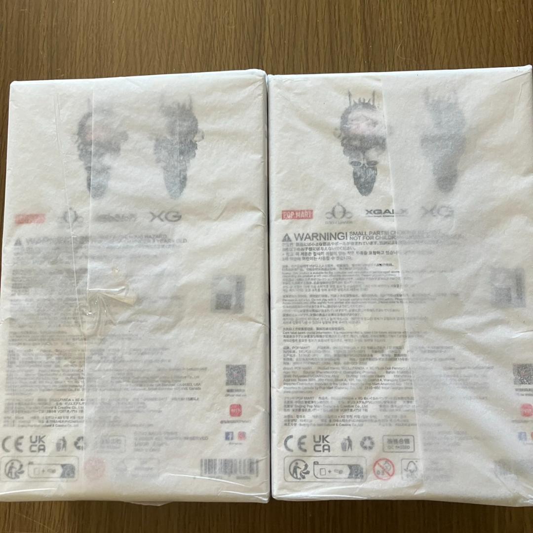 XG スカルパンダ SKULLPANDA POPMART XGコラボ 2点セット