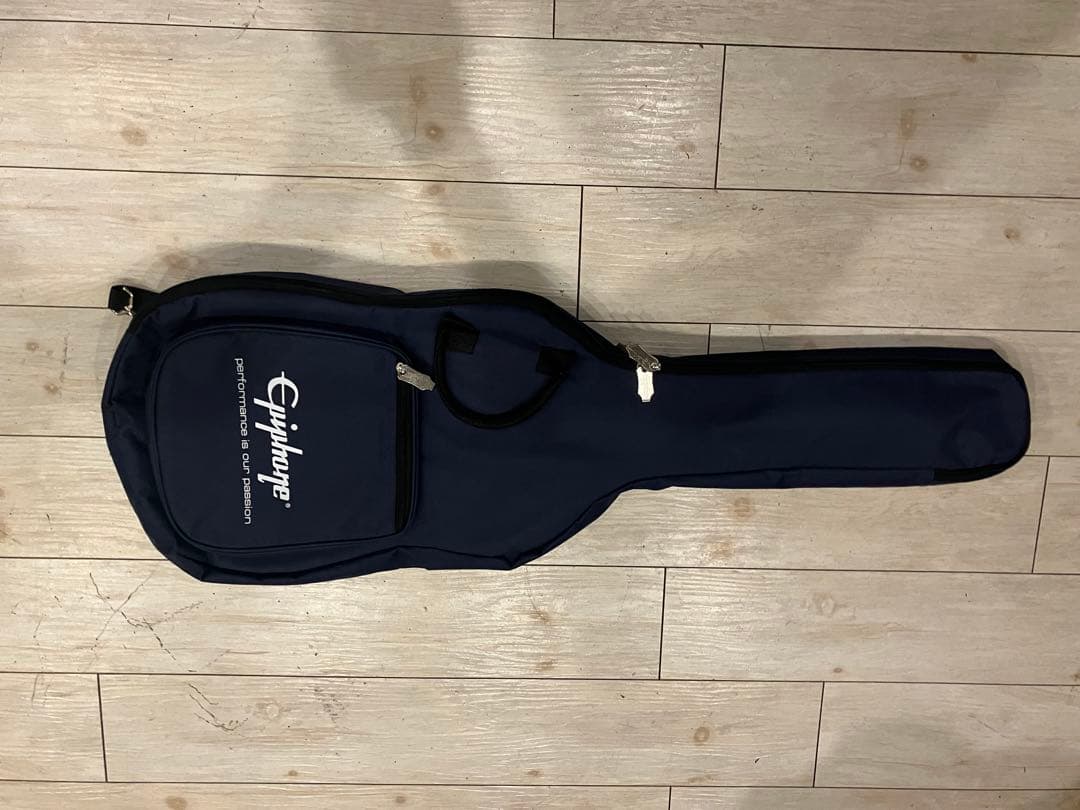 Epiphone 限定ブラック(希少トラ柄)エピフォン レスポール　美品