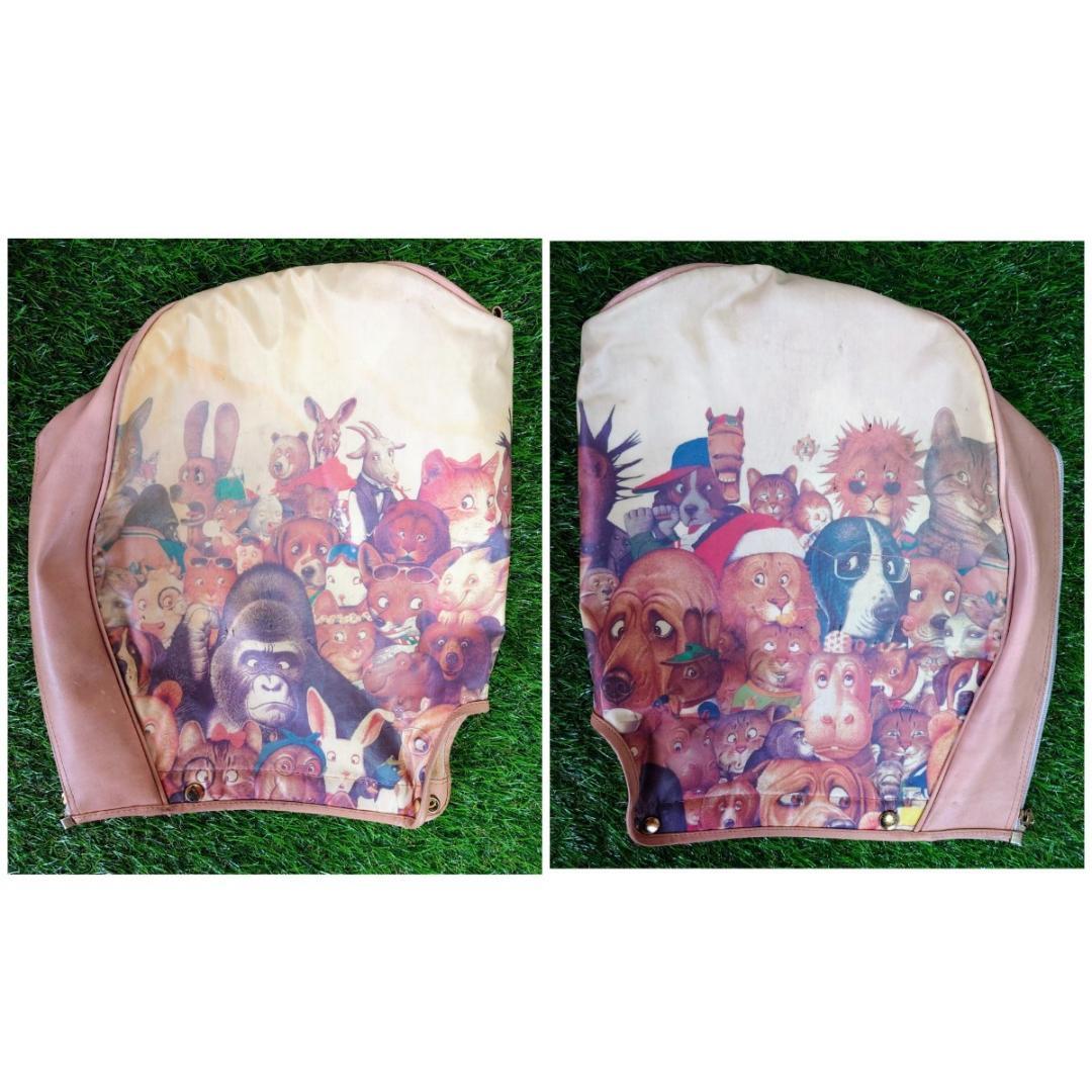 KUNIO COLLECTION☆キャディバッグ☆ゴルフバッグ☆アニマル柄