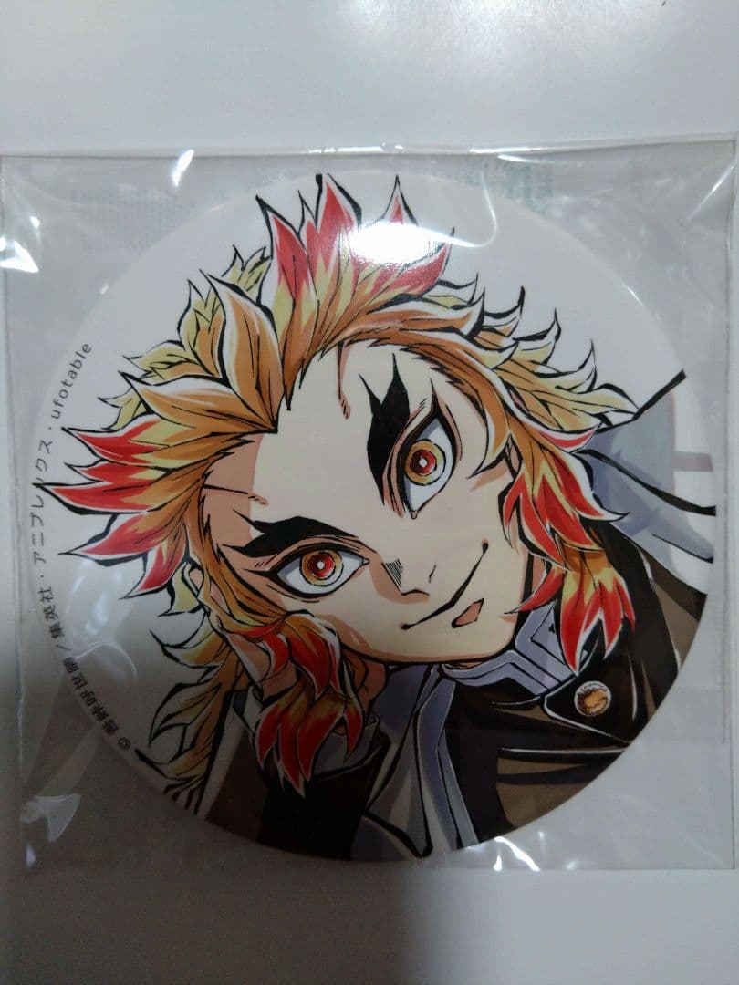 鬼滅の刃　C104 コミックマーケット　寝そべり 煉獄杏寿郎 缶バッジ