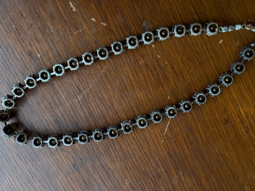 ❺ 戦前ヴィンテージ ✨ ペーストストーンネックレス　アールデコ〜戦中初期