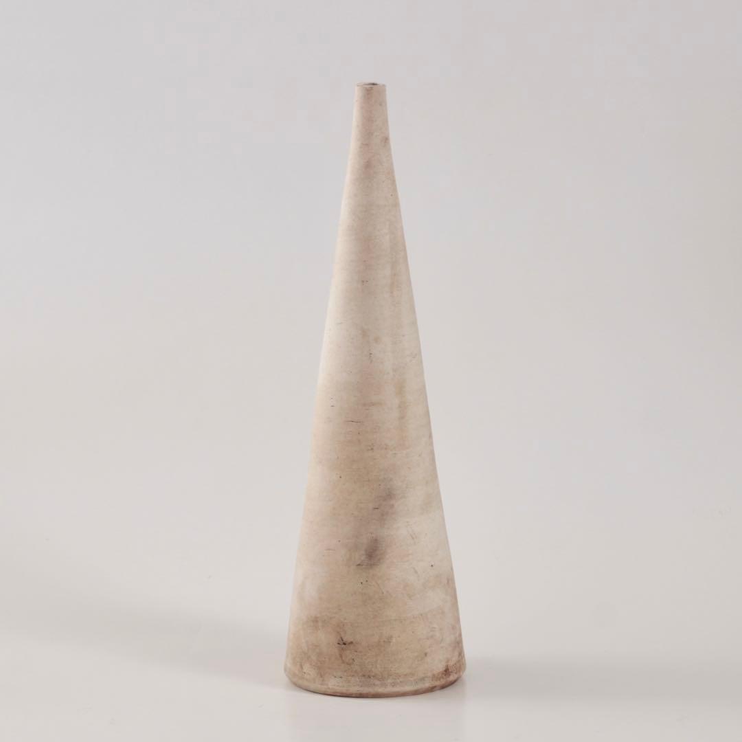 塔のような 陶立体 花器？ フラワーベース？ 古道具 アンティーク オブジェ