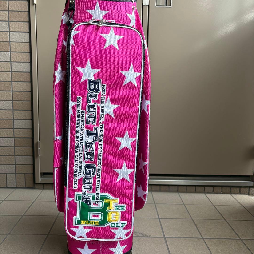 新品タグ付き‼️ブルーティーゴルフ　軽量キャディバッグ 女性　9型　キャディバック