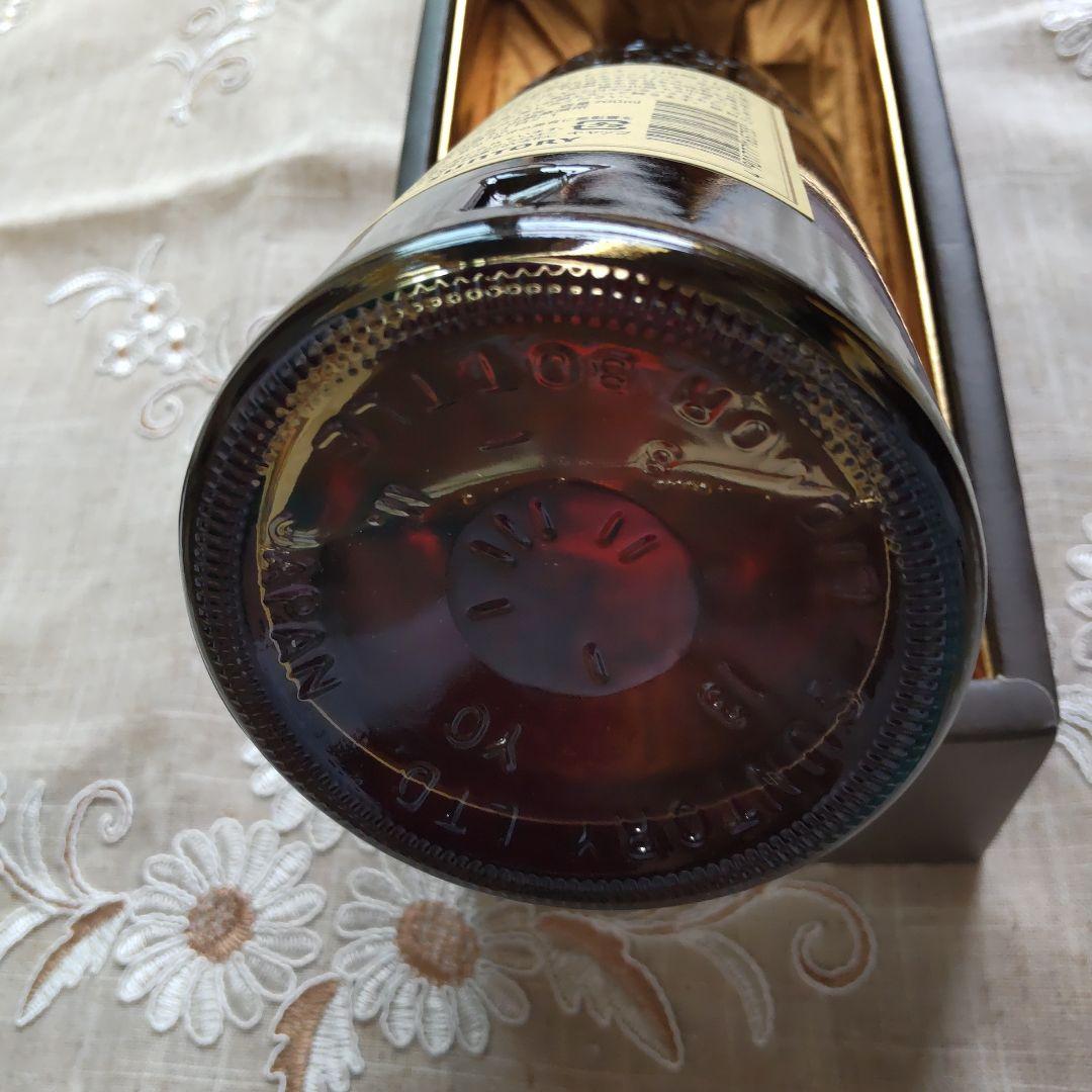 山崎 12年 シングルモルトウイスキー旧ボトル　古酒　希少　箱付き　新品未使用