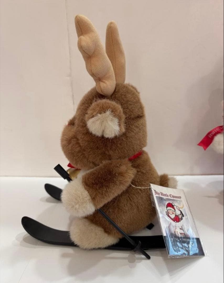 美品 サンタクロースとトナカイのぬいぐるみセット　チムニーワールド 昭和　レトロ