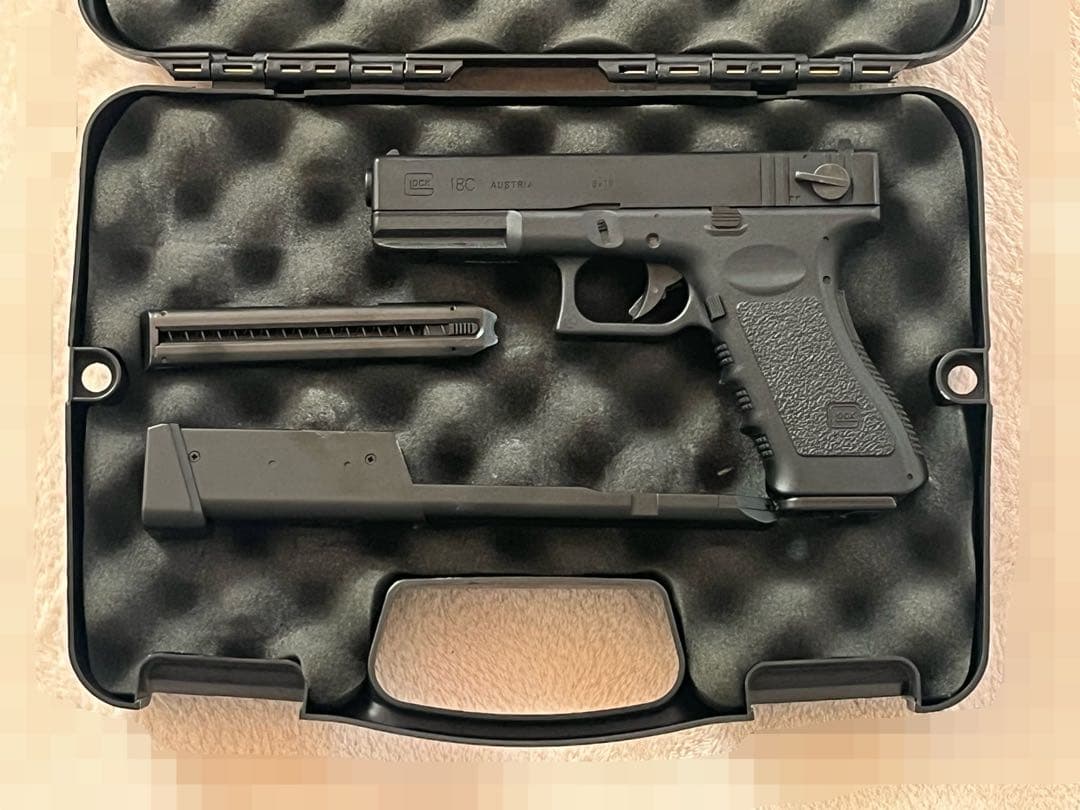 ⭐︎東京マルイ グロック18C 電動ガン 100連マグ•リポ•ハードケース【美品】
