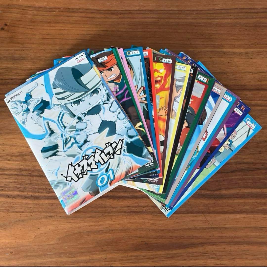 イナズマイレブン（テレビアニメ）＋劇場版作品　DVD 92枚　全巻セット