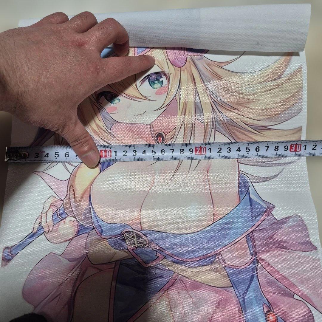 BLACKMagician魔法少女 アニメデザインポスター 約30cm