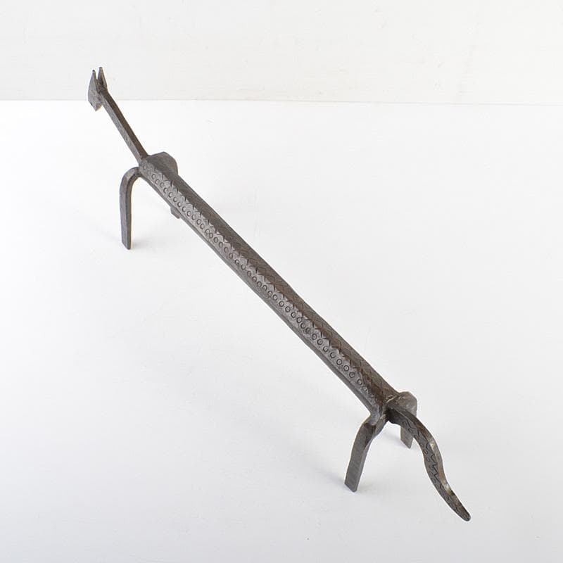 モダンアート　オブジェ　古鉄製　馬　置物　C　R7419