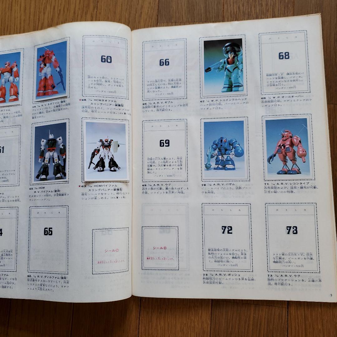 当時物希少アニメロボット手づくり図鑑ワールドスタンプブック新プラモ全カタログ集