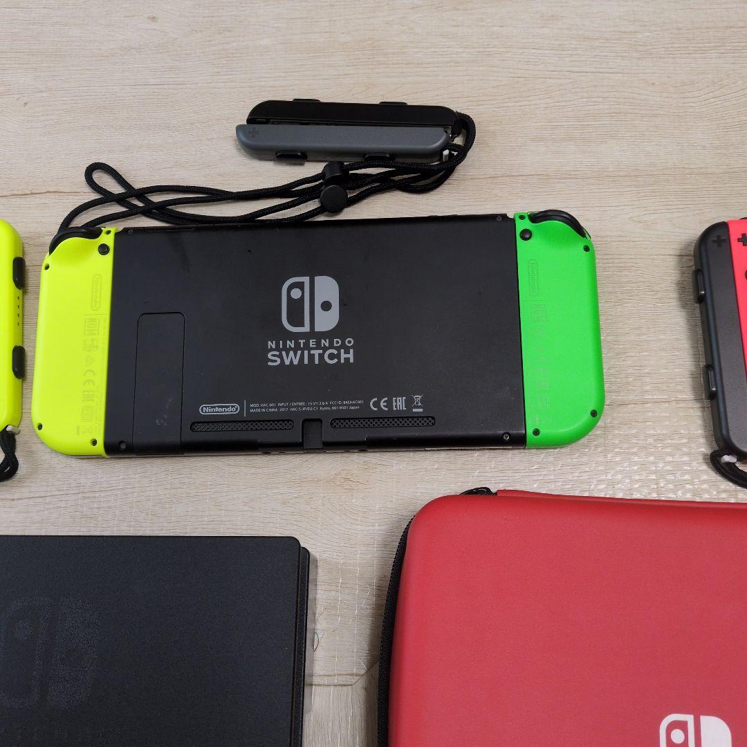 使用回数少なめ。Switch本体、コントローラ