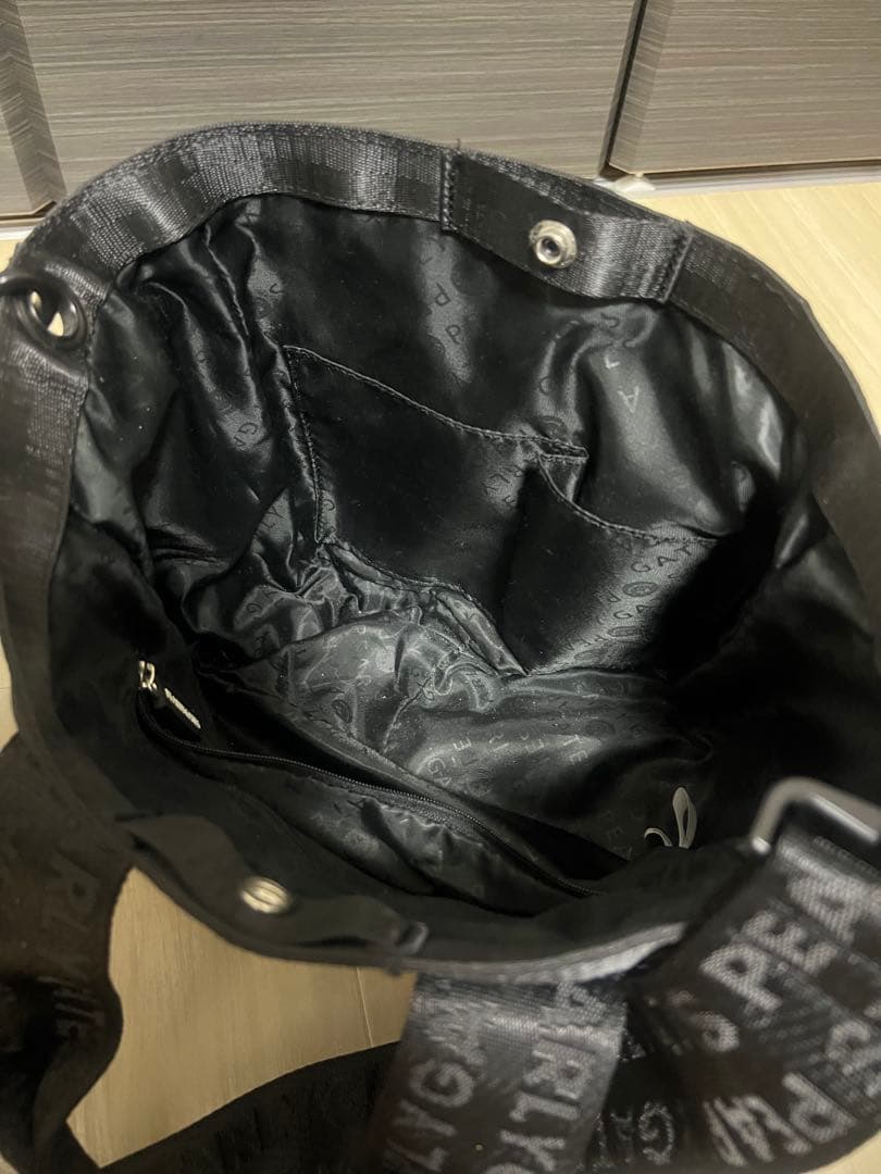 PEARLY GATESカートバッグ ＜グラデーションシリーズ＞ ブラック