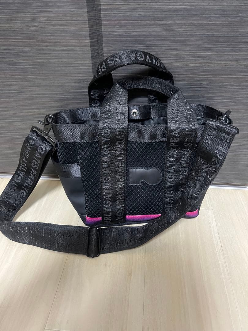 PEARLY GATESカートバッグ ＜グラデーションシリーズ＞ ブラック