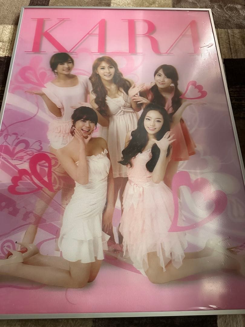 KARA 3Dポスターパネル ファミマ当選品