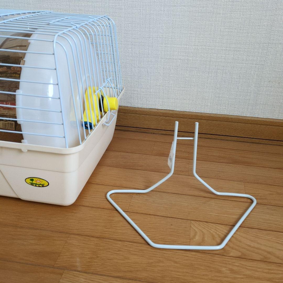 中型小動物用ケージ・回し車付き