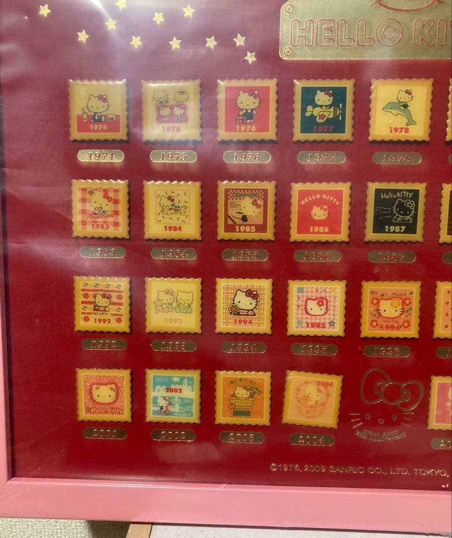 超激レア ハローキティ35周年記念ピンバッジコレクション シリアルナンバー付