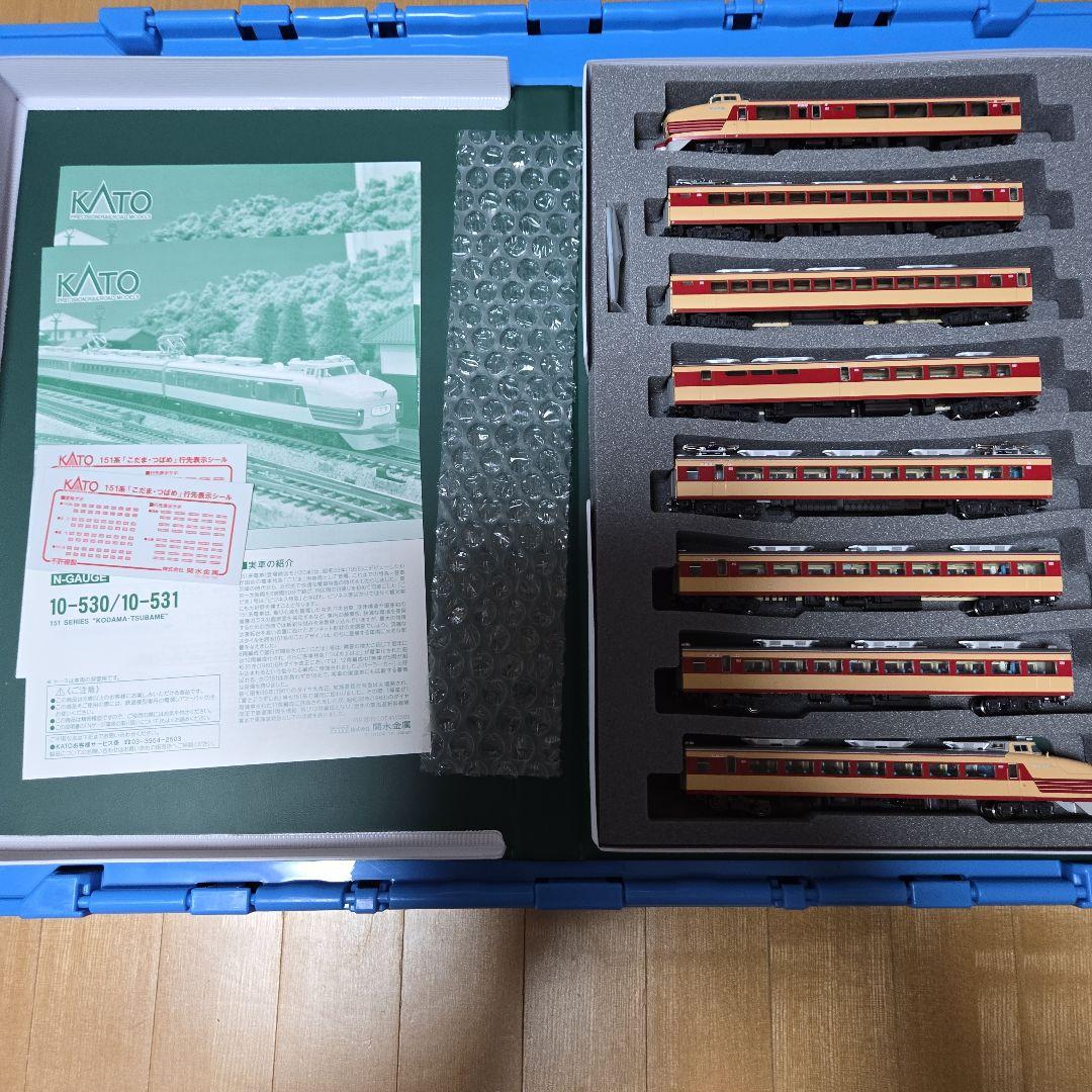 鉄*モ様 KATO 151系 こだまつばめ Nゲージ 12両セット