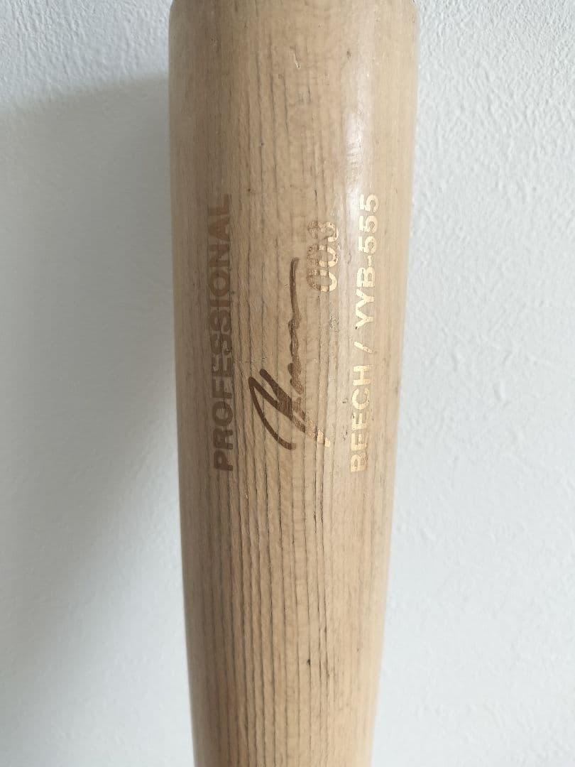 ヤナセ　軟式　木製バット　近本モデル限定　80cm