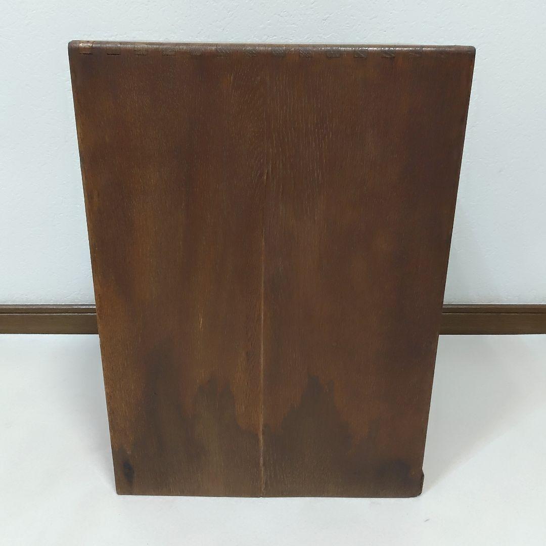 昭和レトロ 小引き出し 5段 5杯 小抽斗 木製 木箱 古家具 収納