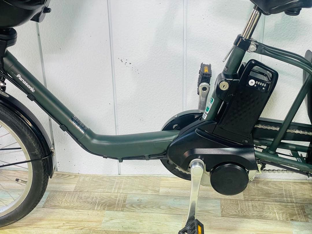 ★3003パナソニック12アンペア 20インチ子供乗せ電動アシスト自転車