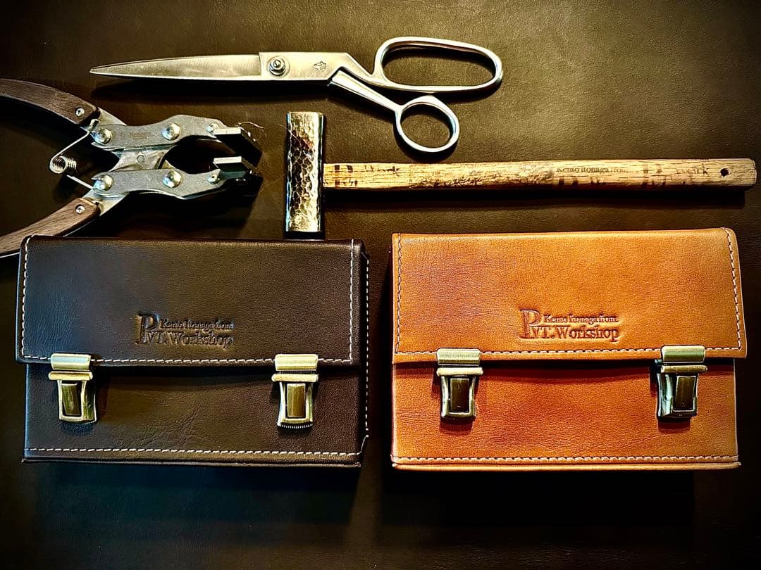 Pvt.Workshop 極 本革 デッキケース キャメル