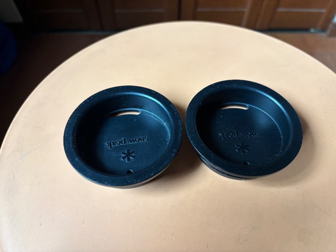 スノーピーク チタンシングルマグ300 (廃盤)フタ リッド 2個セット