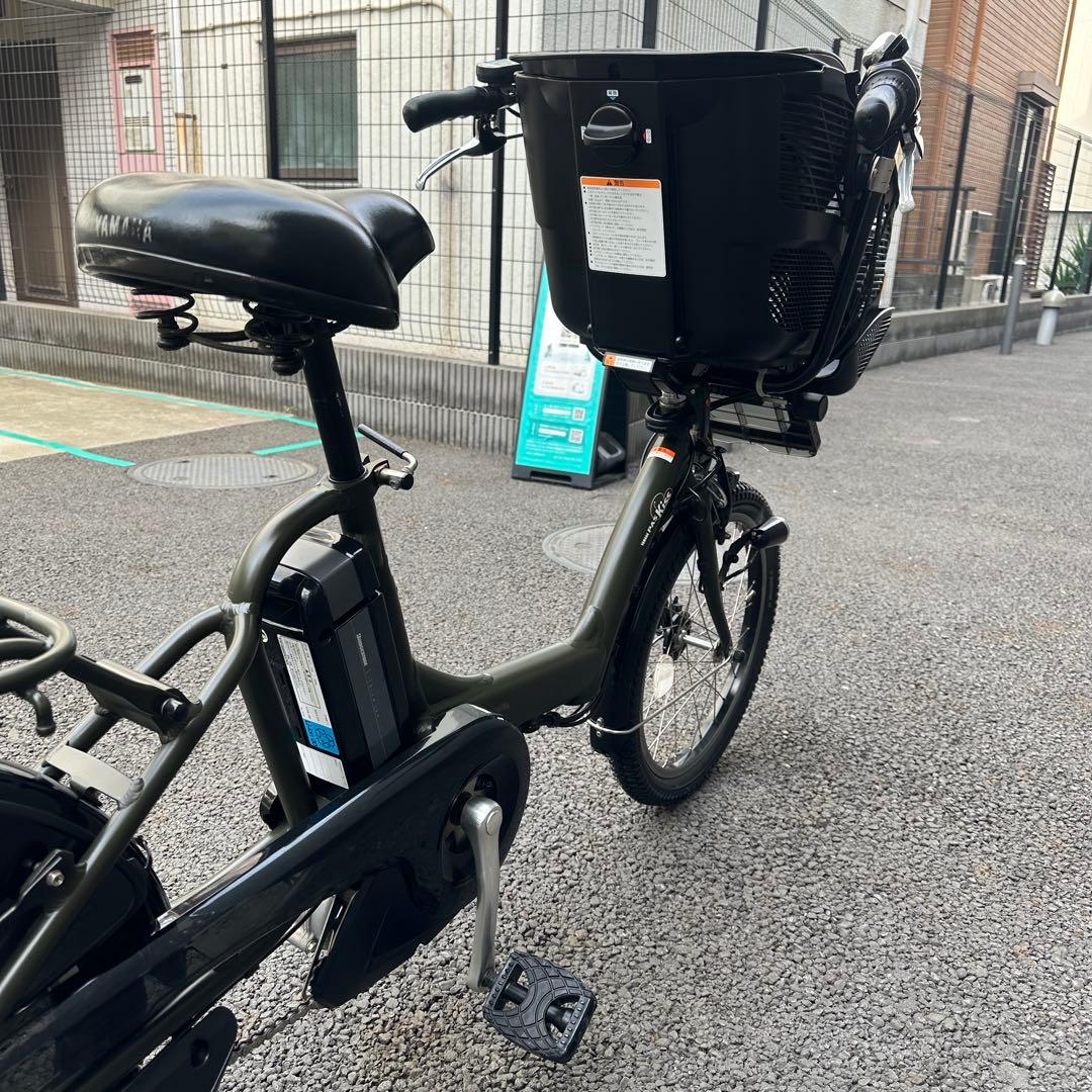 ヤマハ PAS Kiss 電動アシスト20インチ内装3段変速バッテリー充電器付
