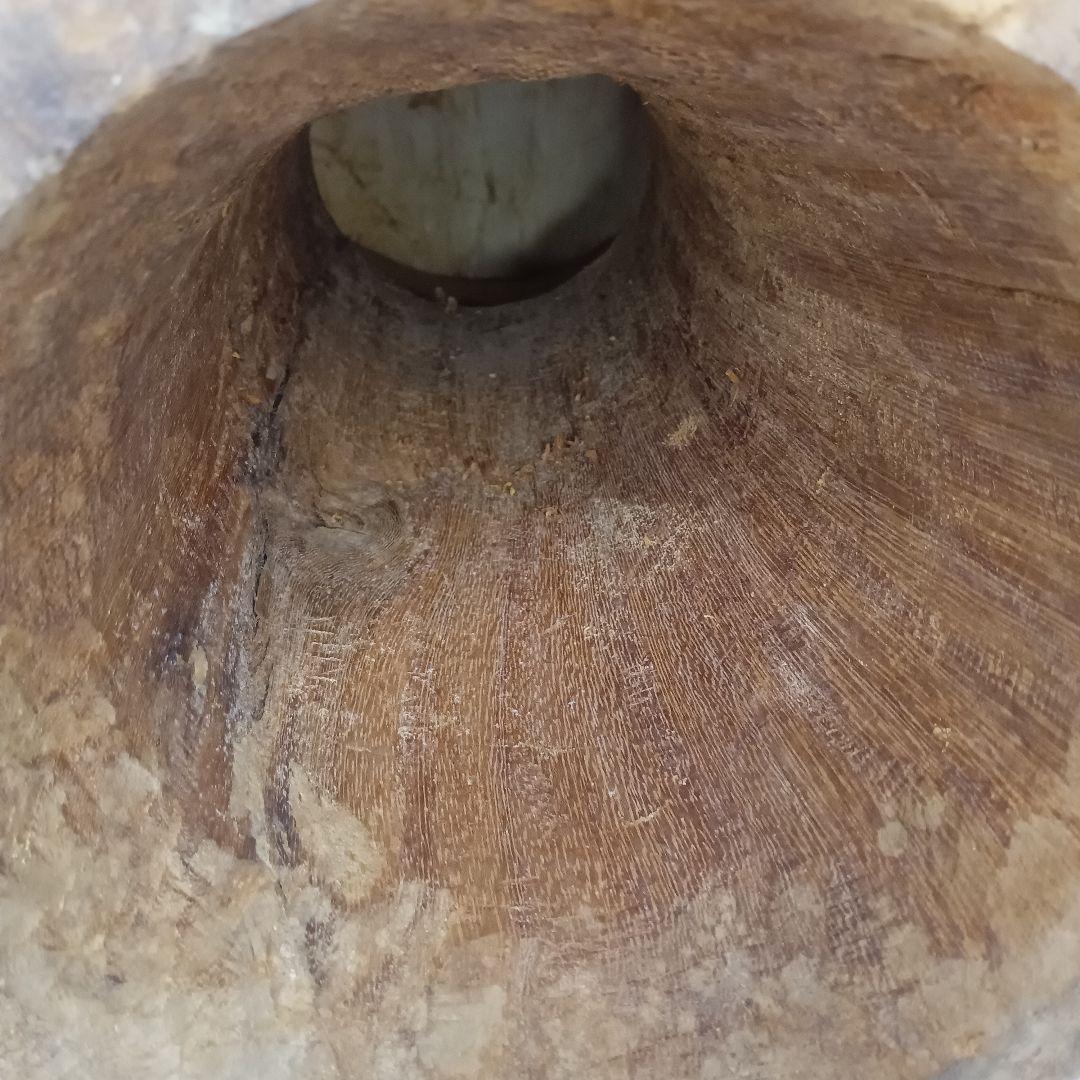 ニンバ ジャンベ 民族楽器大型 64㌢ 太鼓 打楽器 アフリカ民族楽器 木製