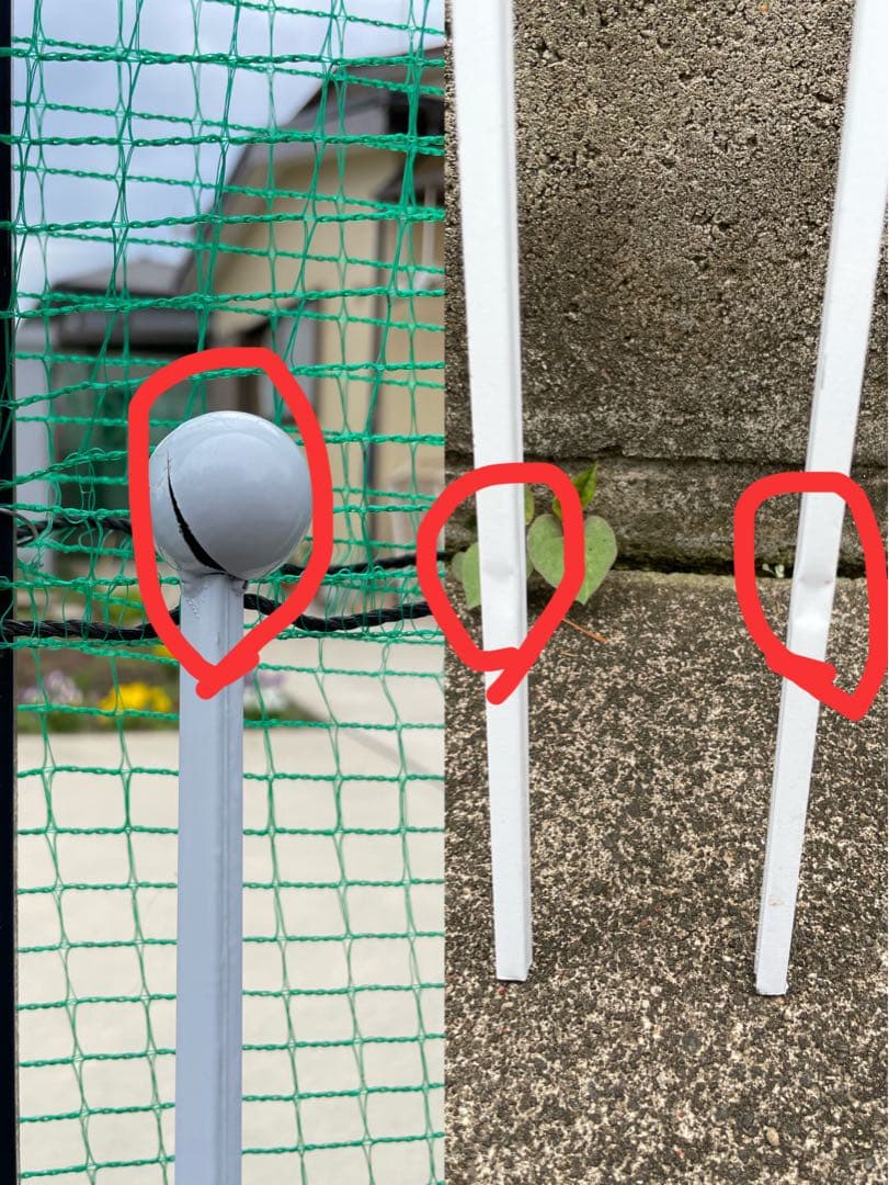 ペットサークル ドア付き スチール製　 接続式 6枚 犬ゲージ