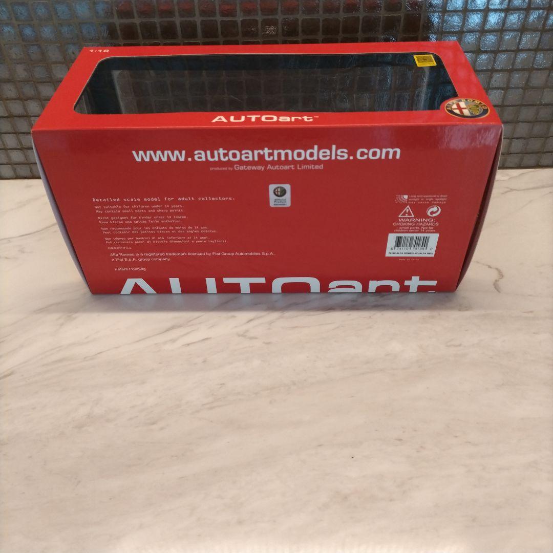 新品未使用✨️ AUTOart1/18 アルファロメオ 4c