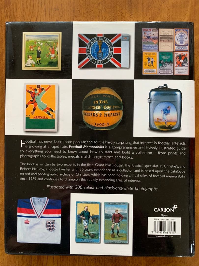 入手不可能！Football Memorabiliaフットボール関連商品価格掲載