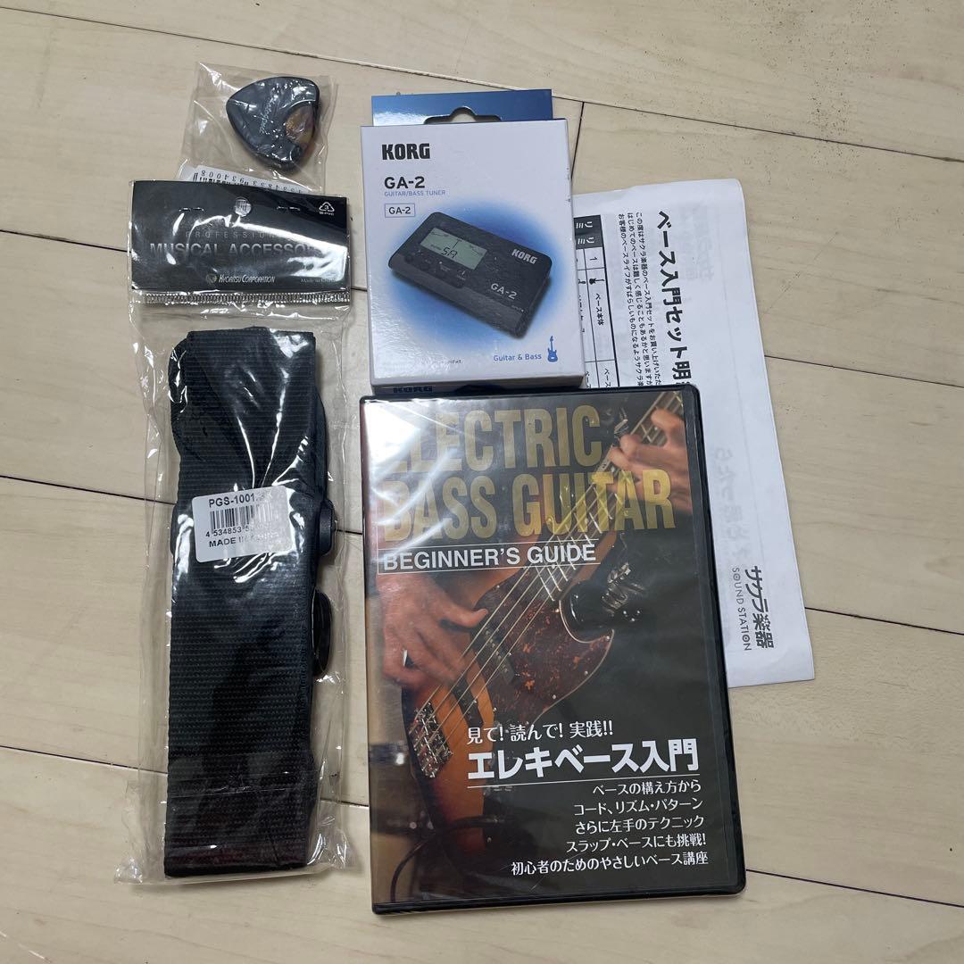 SELDER サンバースト 4弦エレキベース