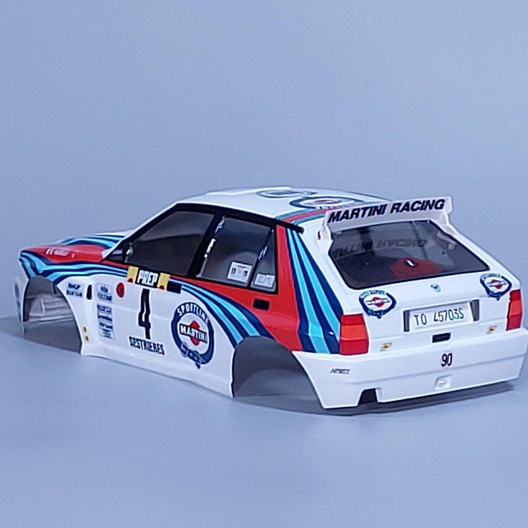 新品 送料無料 タミヤ XB ランチア ラリー ボディ＆ホイール ランチャ