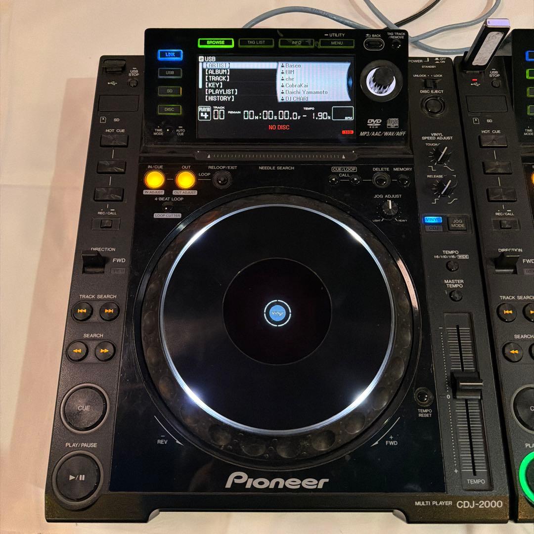 Pioneer CDJ-2000 2台セット