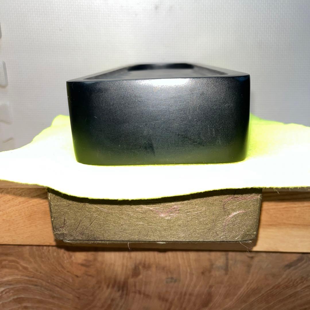 ⭕️土佐硯　正秋作　希少　3.2kg超大型長方研　美品　デカイ作品　厚みあり