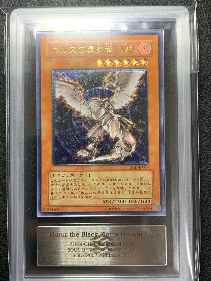 ARS10 遊戯王　ホルスの黒炎竜　LV6 LV8 アルティメットレアセット