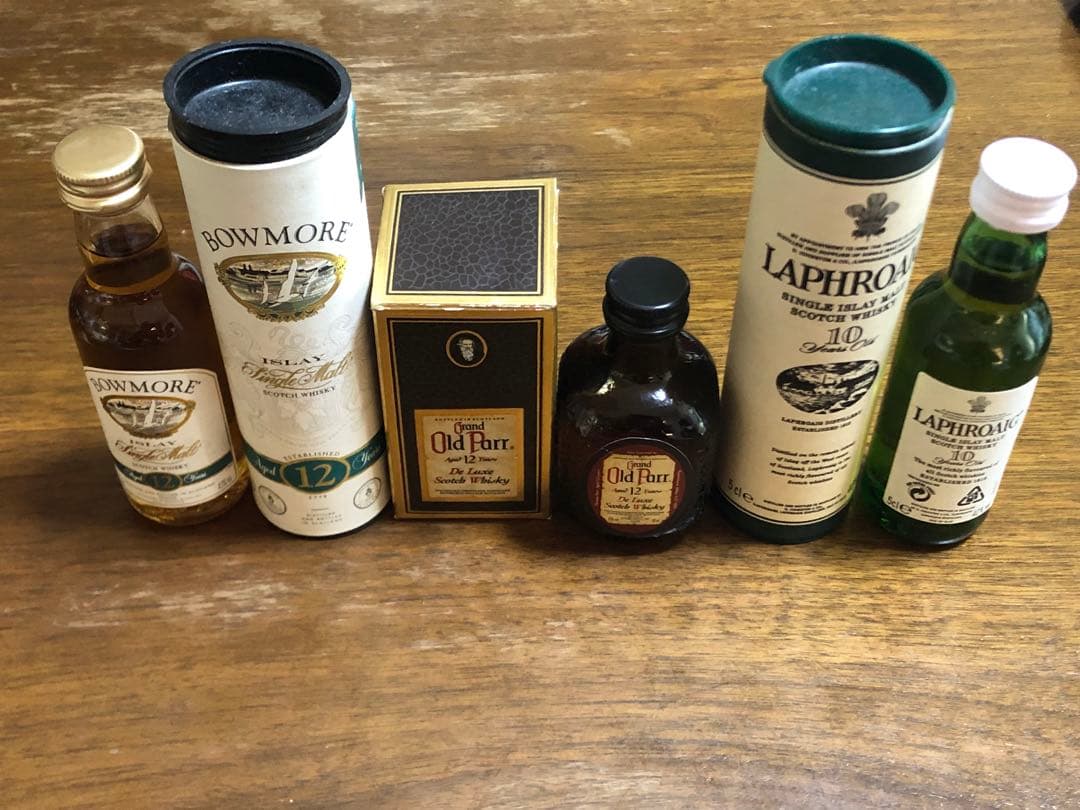 ウイスキー　ミニボトルセット 7本