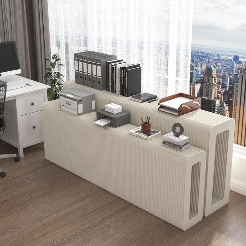 ディスプレイラック 中空展示台 陳列台 折りたたみ長さ2-3ｍ高さ98㎝幅31㎝