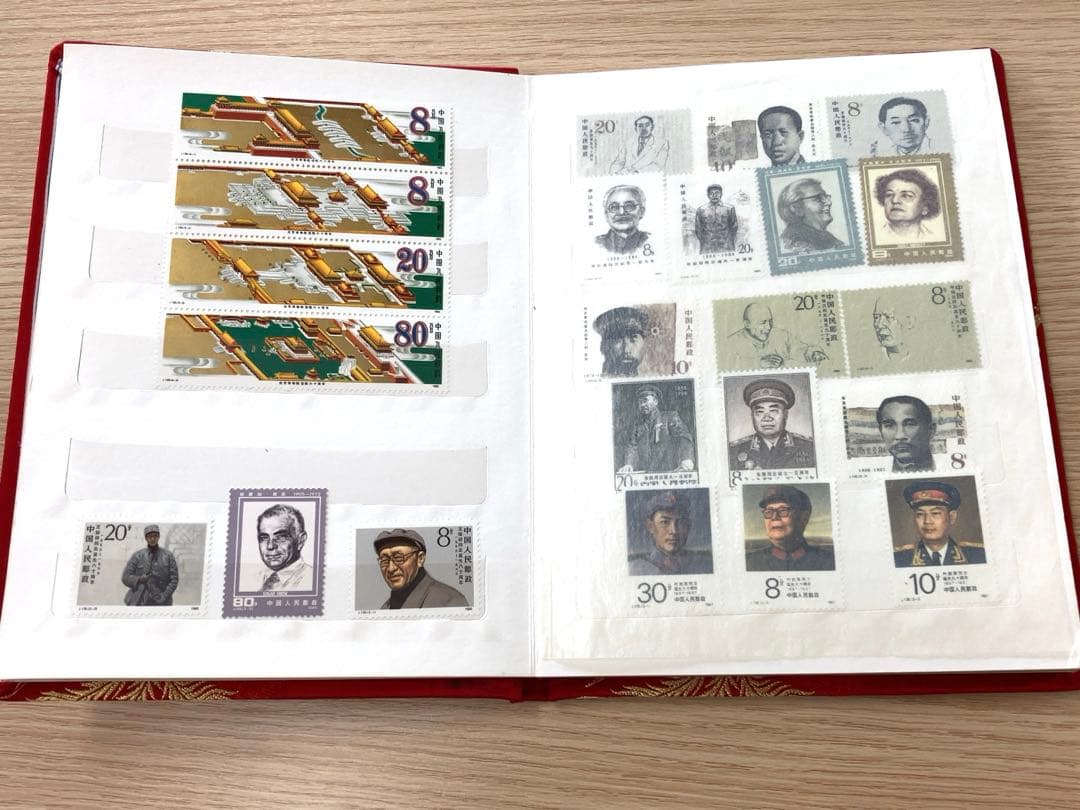 中国邮集　中国バラ切手