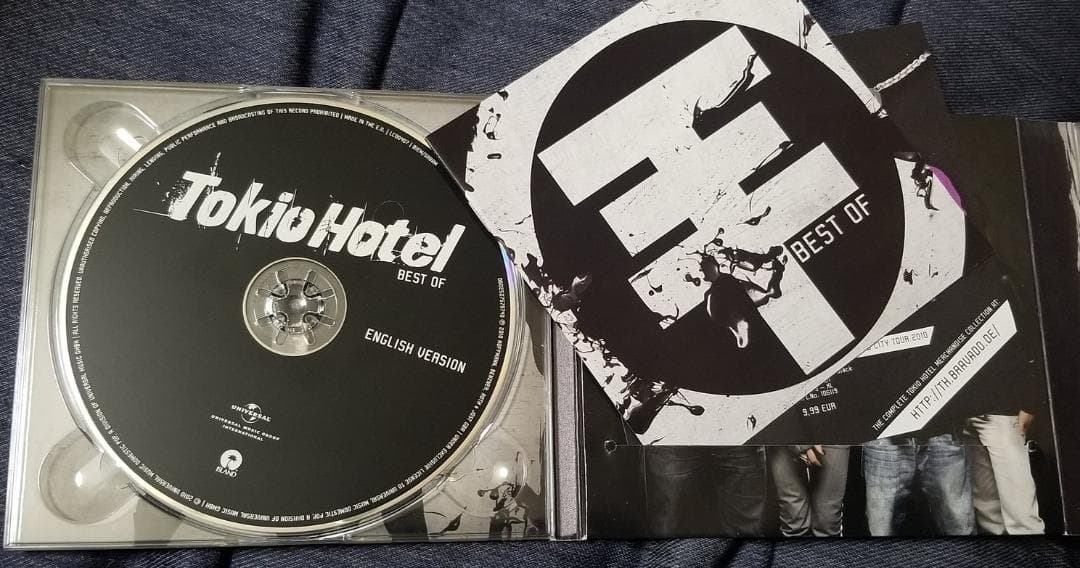 輸入盤　TOKIO HOTEL DVD付き BEST OF