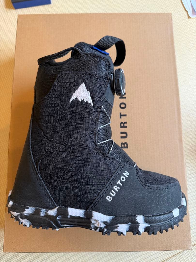 BURTON 子ども用スノーボードブーツ ボアシステム ブラック