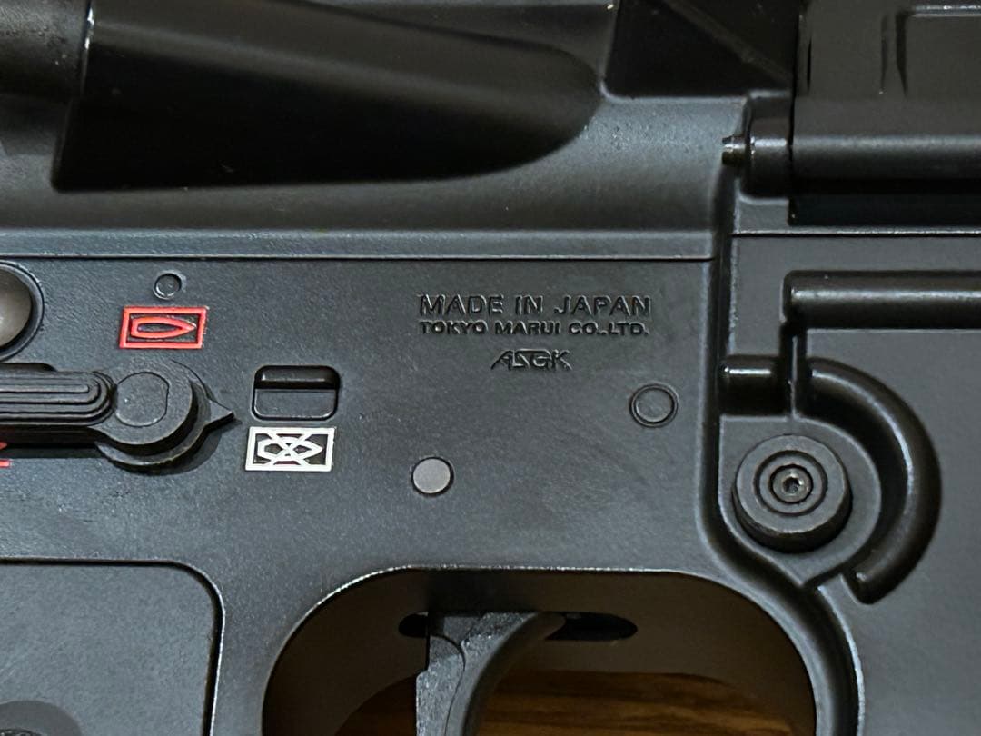 東京マルイ製次世代HK 417 D スナイパーライフル 刻印追加、メカボ整備済み