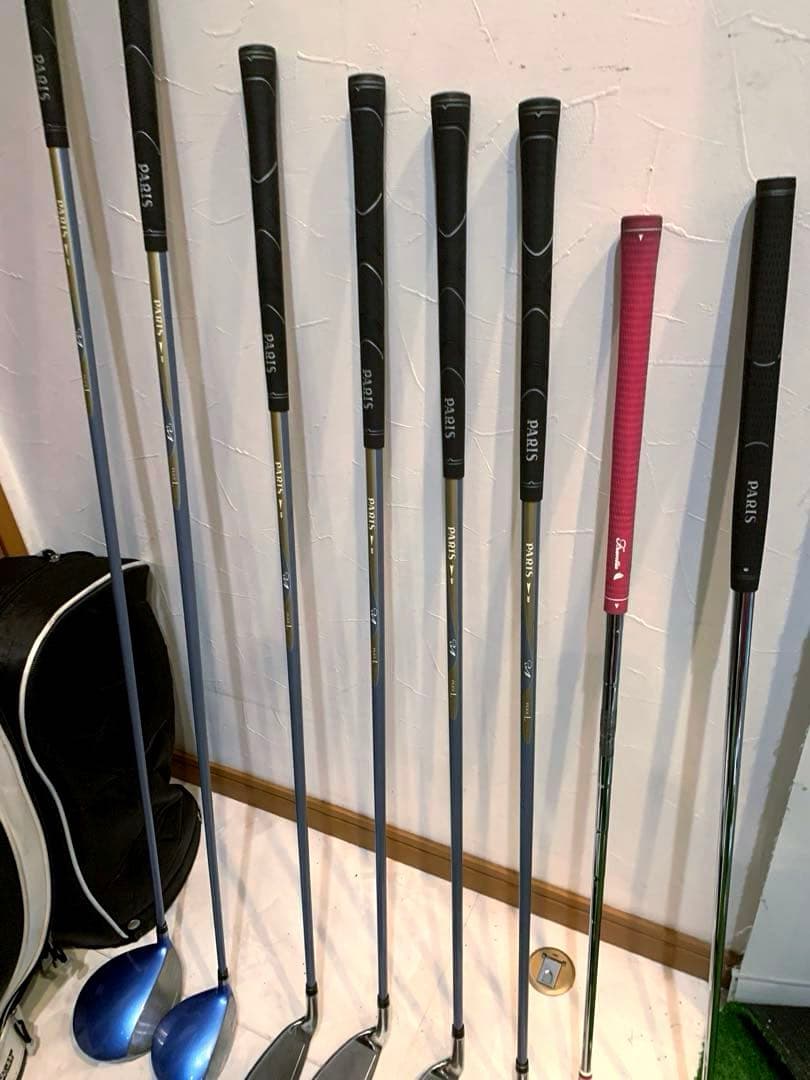 レディースゴルフクラブ セット　パリス　PARIS 可愛く優しい　初心者〜