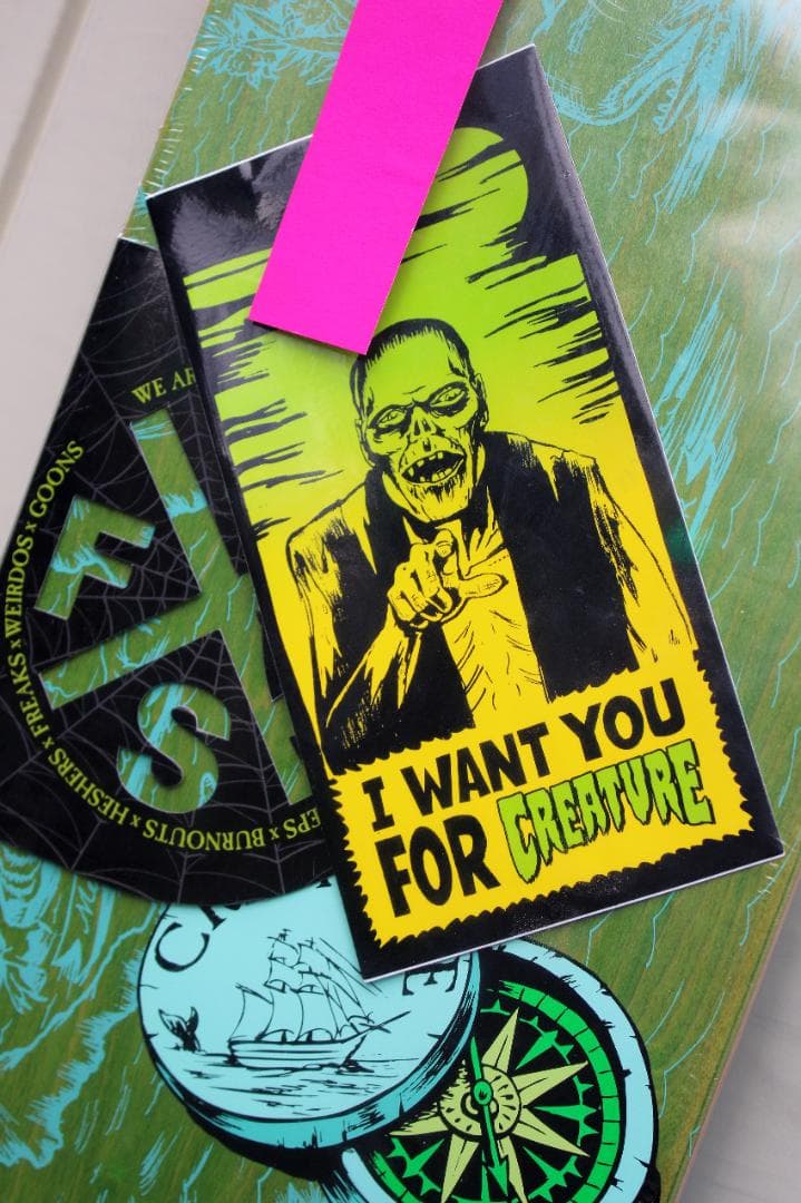 新品未使用 Creature Deck デッキ 8.2 Cove