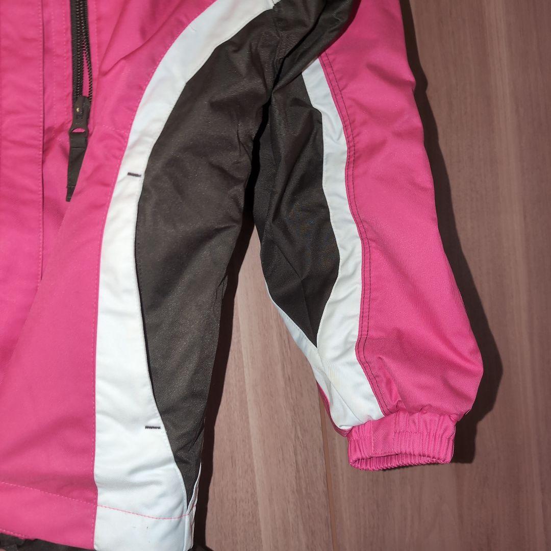 phenix キッズスキーウェア上下セット130cm 花柄 ジャケット+パンツ