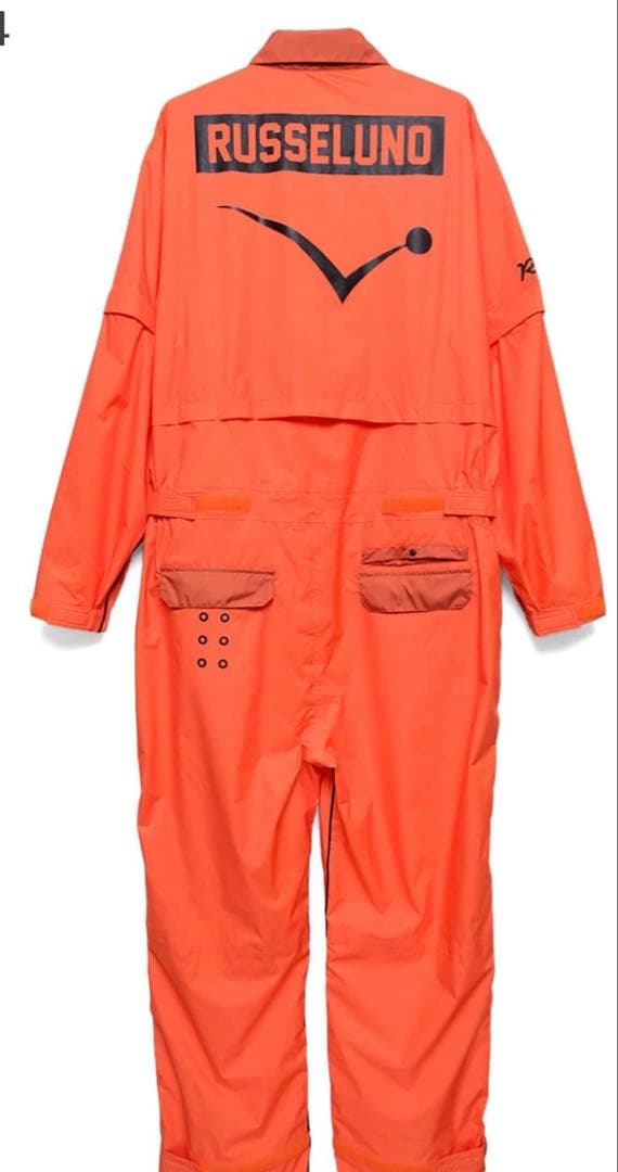 ¥49,500新品正規品RUSSELUNO/6完売品レインウェアジャンプスーツ
